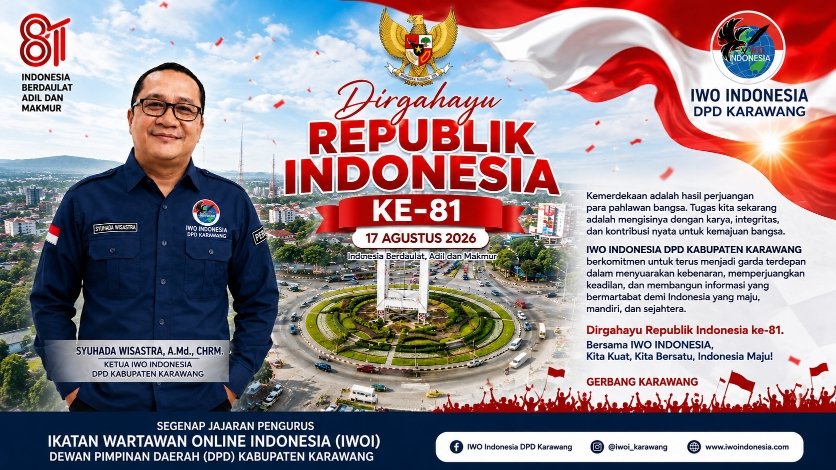 IWO Indonesia Karawang: Kemerdekaan Harus Dirasakan Lewat Kesejahteraan dan Keadilan